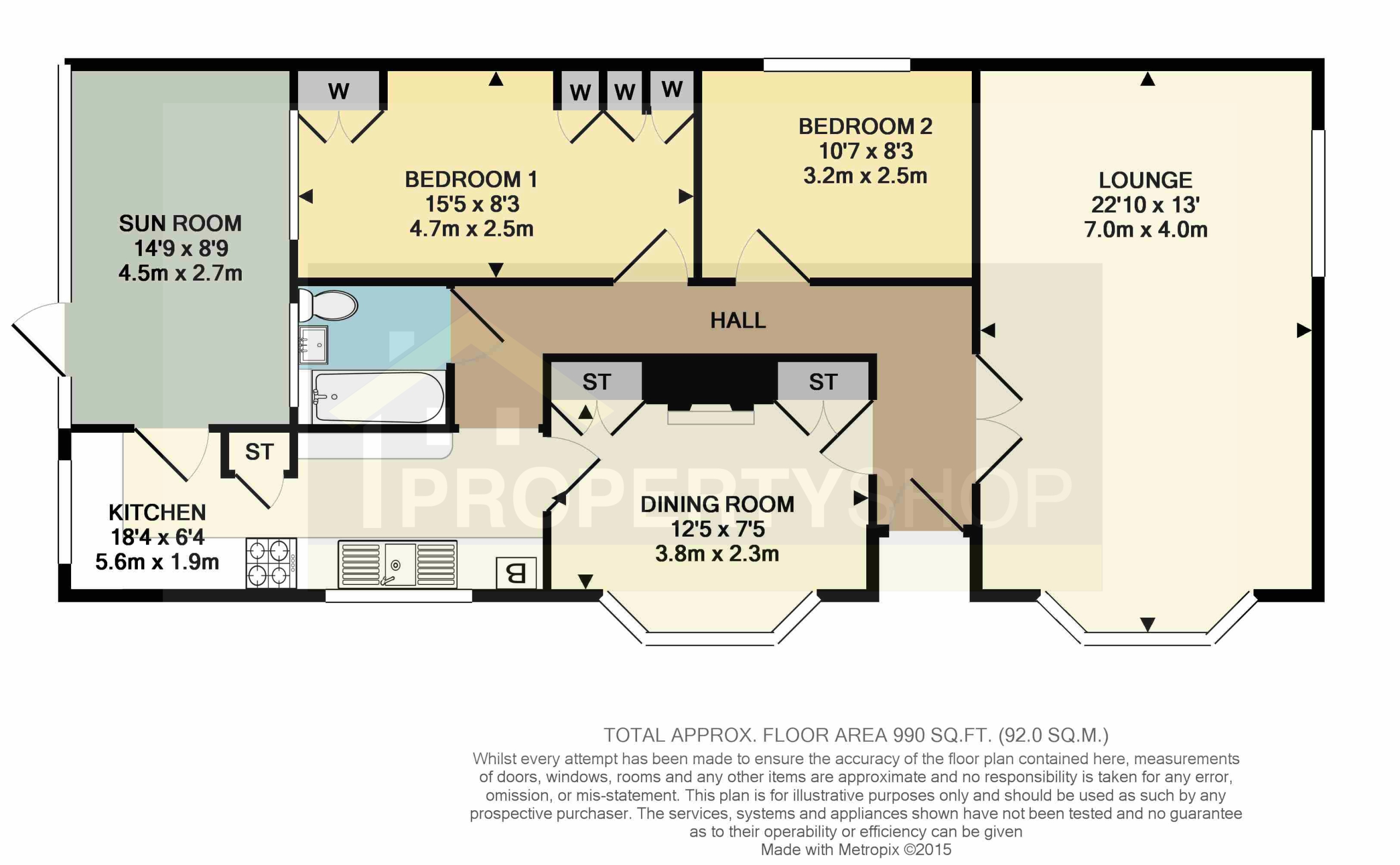 Floor Plan 37 Morrison Avenue Poole BH12 4AE